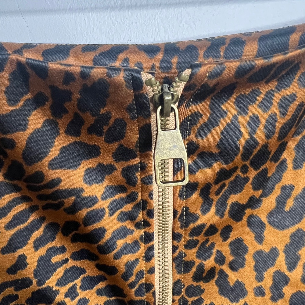 Cheetah Print Ecote Urban Outfitters Mini Skirt - Picture 6 of 10